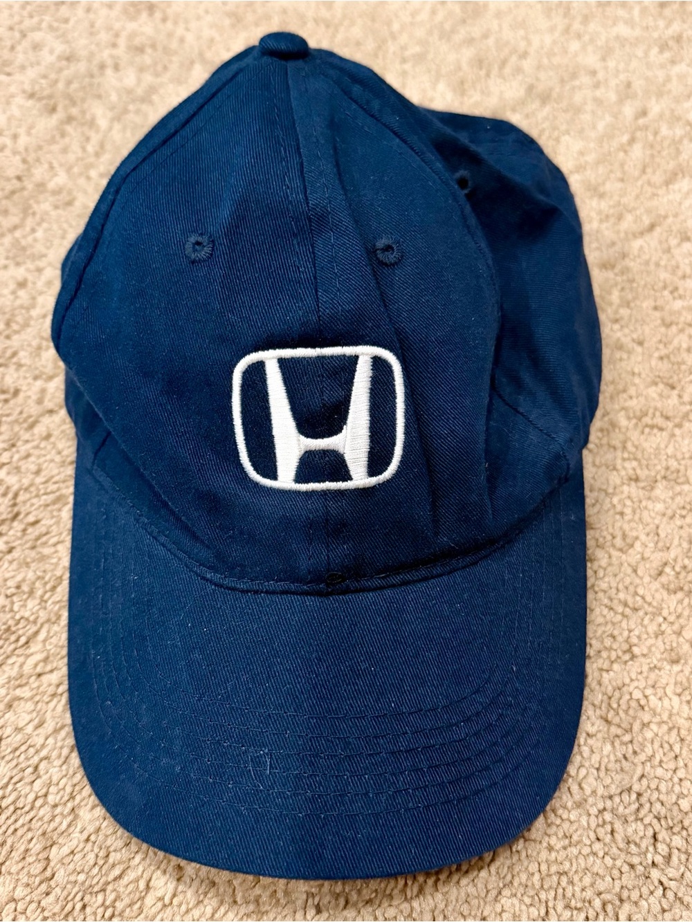 Honda Logo Cotton Blue Hat Ball Cap Honda of Nanuet Motor Car Adjustable Strap